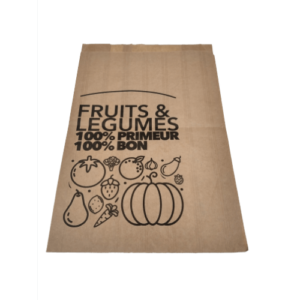 Sacs papier Fruits et Légumes2kg