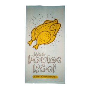 Roast chicken bag 18+7x35 cm