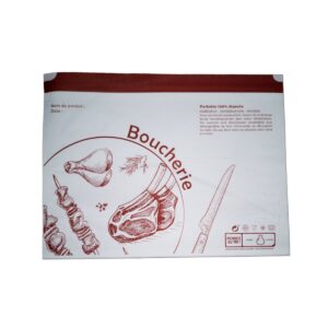 Butchery adhesive pouch 33 x 25 cm