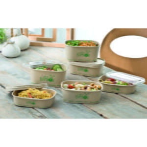 Range of Bamboo catering boxes