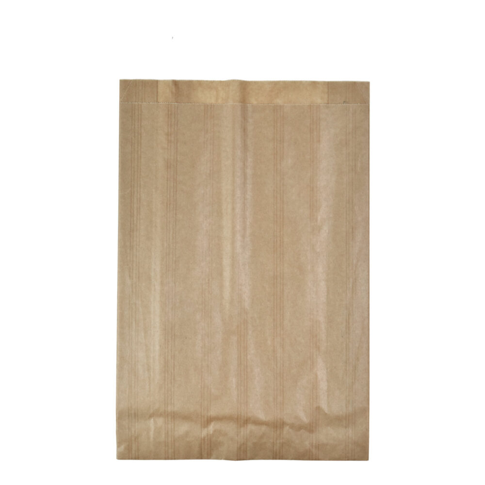 2kg premium paper bag in premium brown kraft 20+6x30 cm