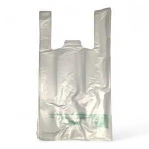 Transparent shoulder bags 26+12x45 cm