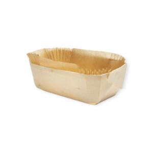 Wooden tray with baking paper BAB180CP