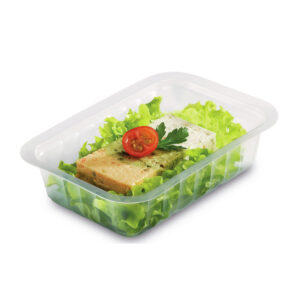 Alphacel 250 ml heat-sealable tray