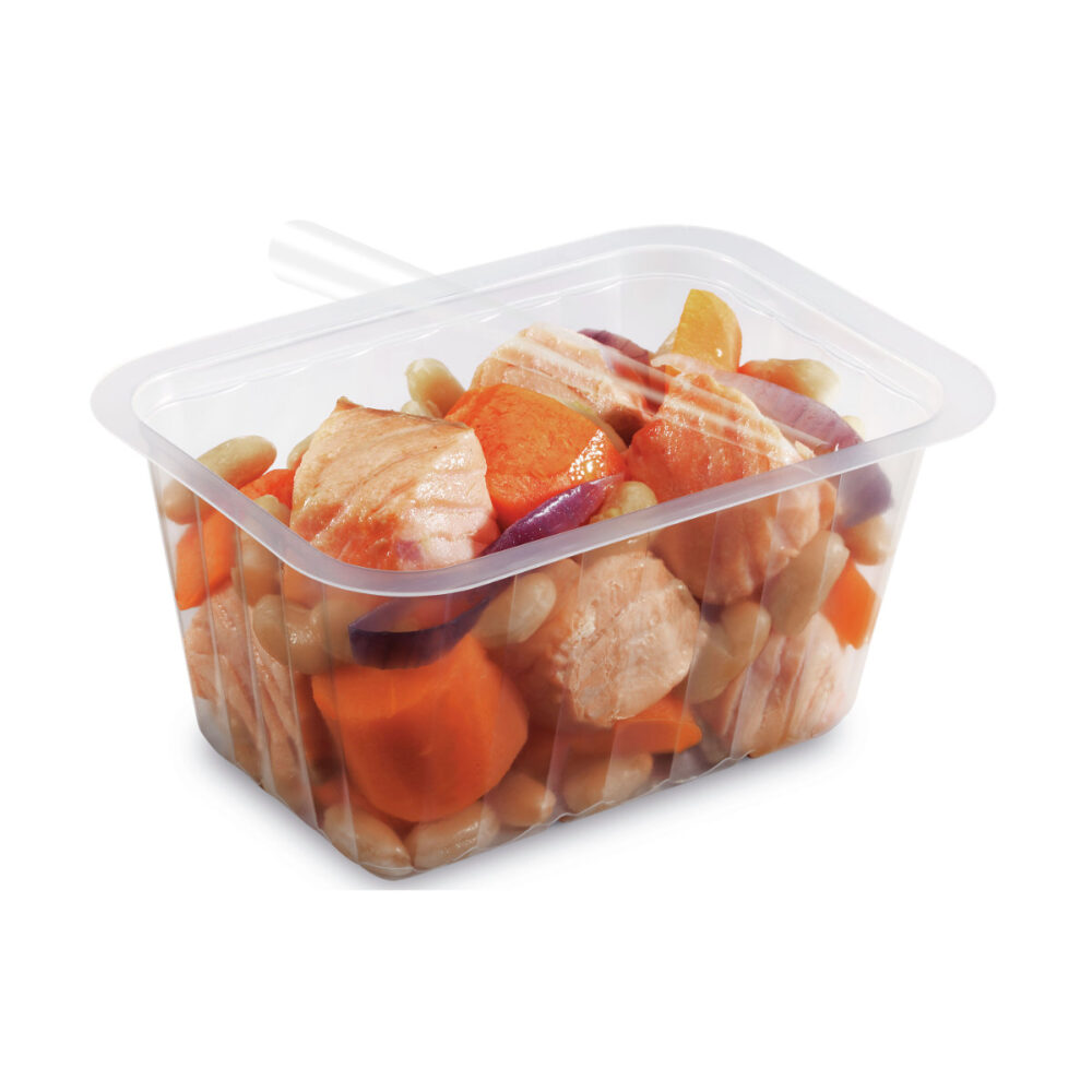 Barquette thermoscellable Alphacel 500 ml