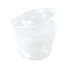 120 ml PP sauce pot with hinged lid