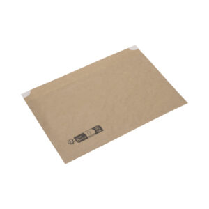 Kraft Brown Klebstoff Tasche 16x25 cm