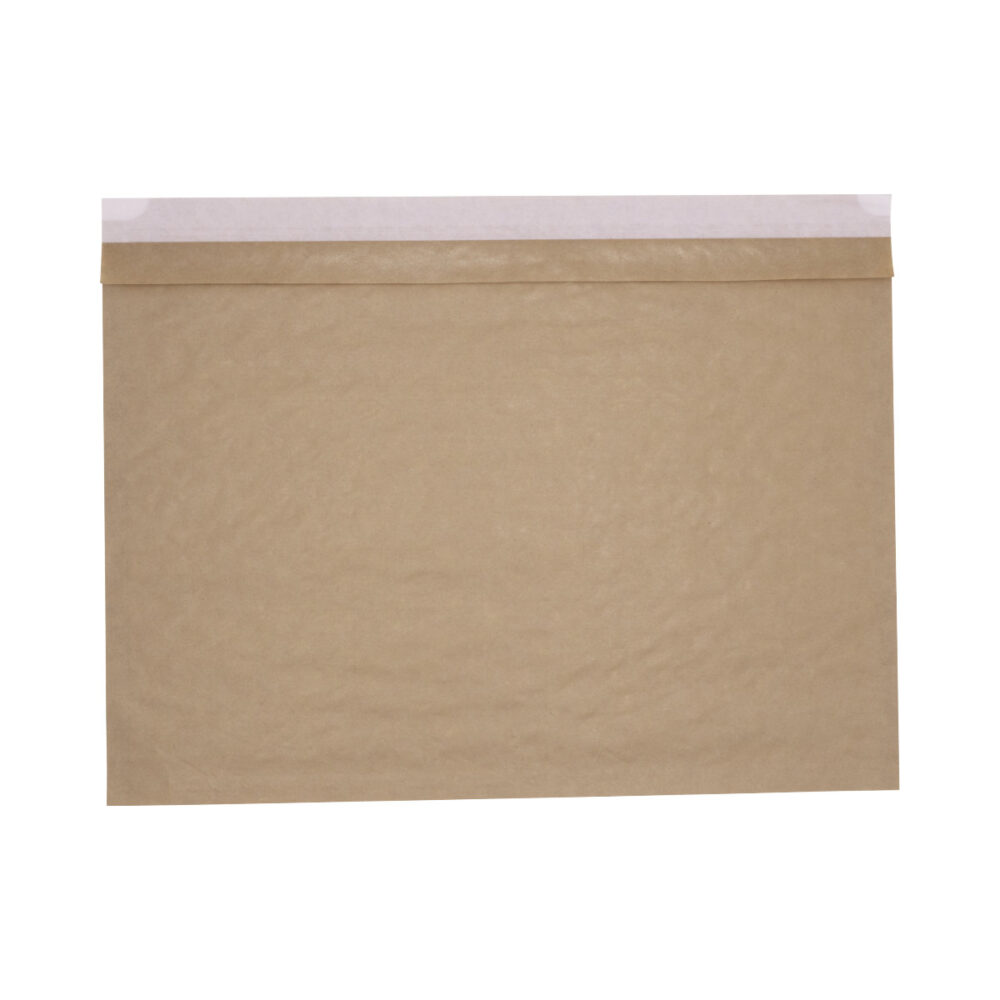 Kraft brauner Klebstofftasche 33x25 cm