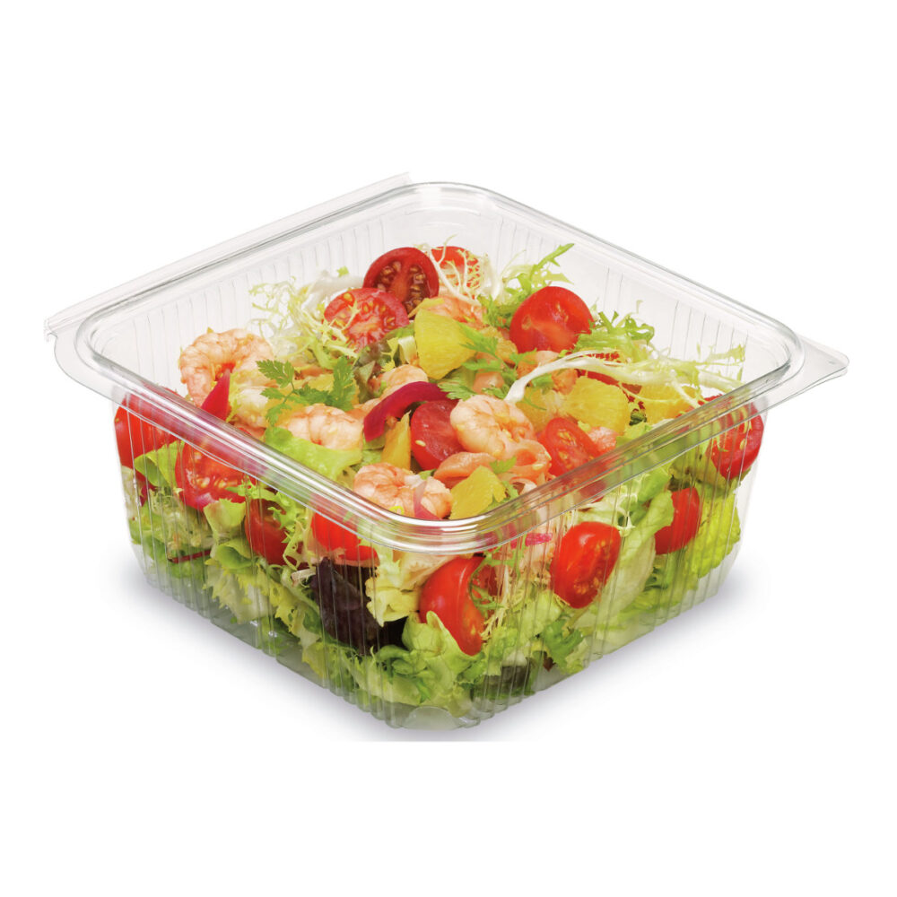 Barquettes cristal avec couvercle Optipack 1000 ml par 400 – Image 2