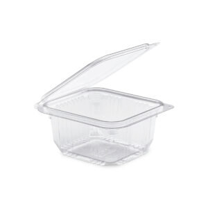 Plastic tray with Optipack 370g holder cover