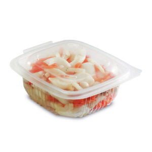 Barquette avec couvercle à charnière Ondipack 250ml