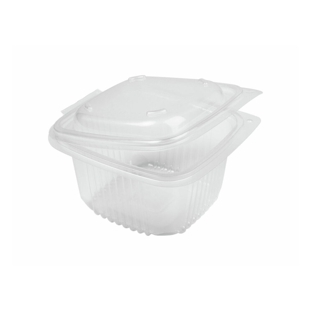 Barquette avec couvercle à charnière Ondipack 375ml