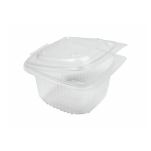 Barquette avec couvercle à charnière Ondipack 375ml