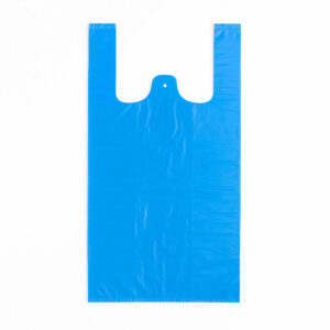 Blue 26+12x45 cm 12µ swab bags